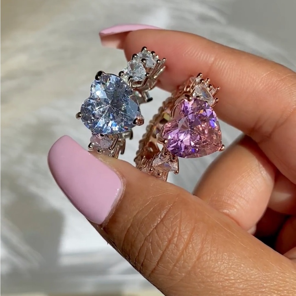 Icy Heart Ring (CZ)